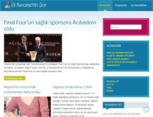 Tablet Screenshot of drkeramettin.com